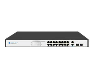 16 Port Gigabit Unmanaged PoE Switch with 2 Gigabit SFP