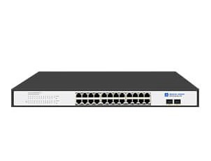 24 Ports Gigabit Unmanaged PoE Switch with 2 Gigabit SFP Uplink (SP5220-24PGE2GF)