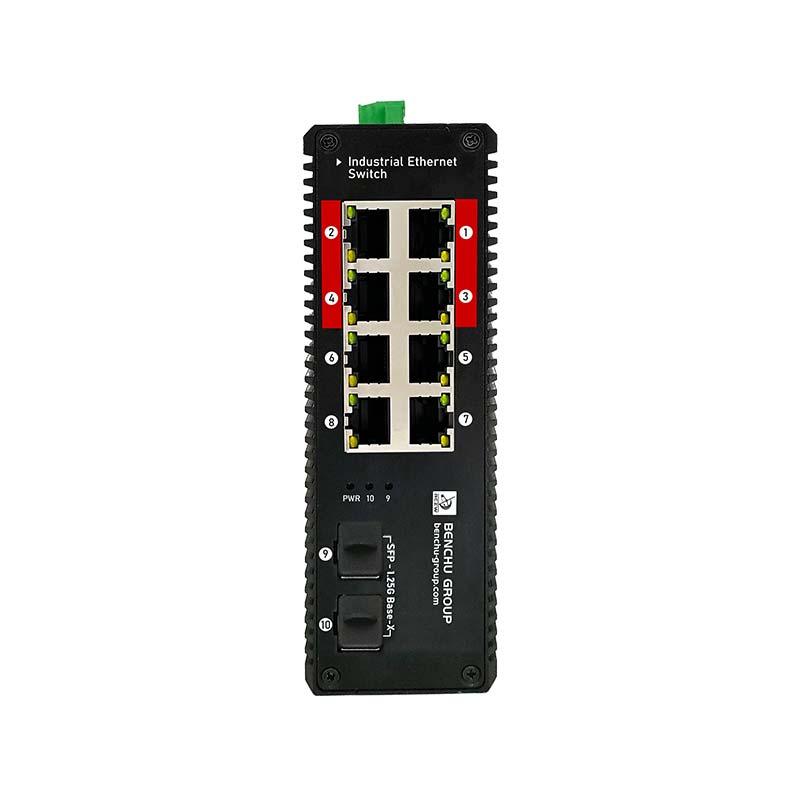 8 Port POE++ industrial switch