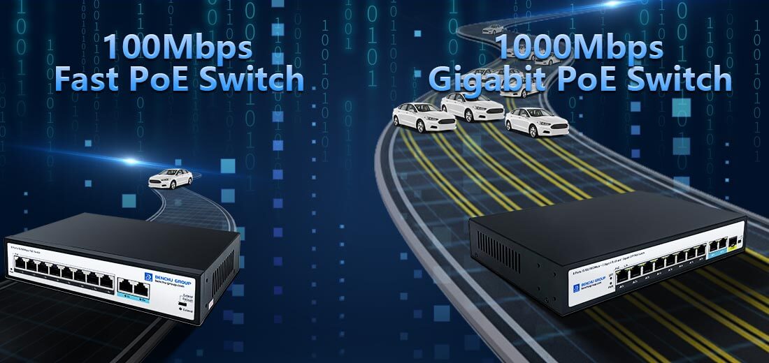 Gigabit PoE switch