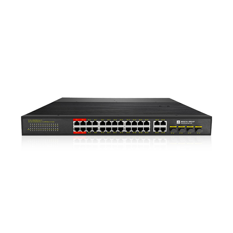 24 Port Industrial POE++ Switch