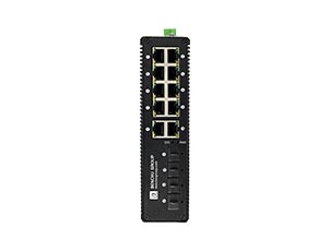 14 Ports Gigabit Managed Industrial Switch With 4 Gigabit SFP Uplink