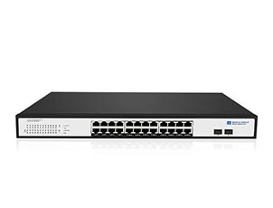 24 Ports Gigabit Ethernet Switch With 2 Gigabit SFP Uplink