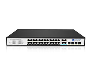 Gigabit 32 Port Ethernet Switch With 4 Gigabit RJ45/SFP Combo , Rack-Mount