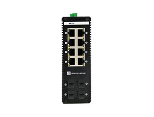 12 Ports Gigabit Industrial Ethernet Switch With 4 Gigabit SFP Uplink