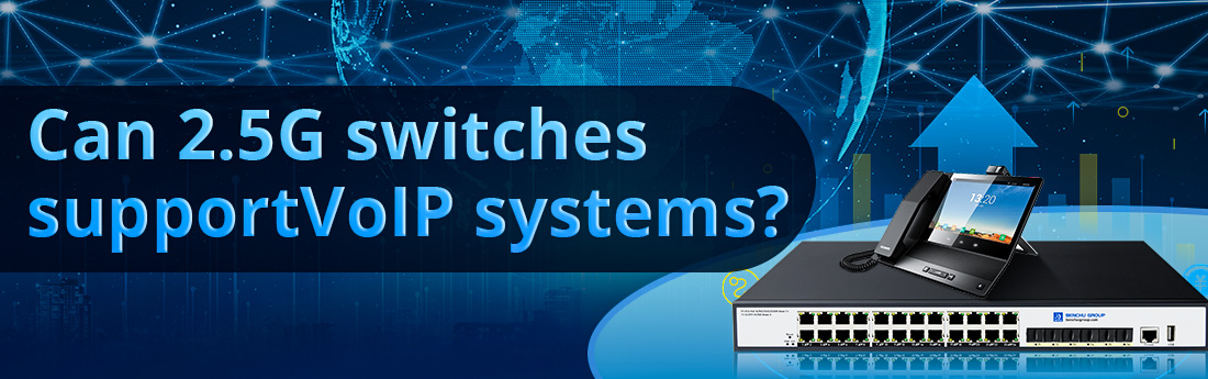 Can 2.5G switches support VoIP systems