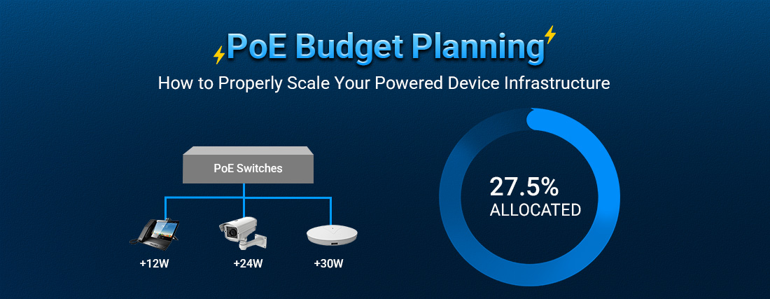 PoE Budget Planning: How to Properly Scale Your Powered Device Infrastructure