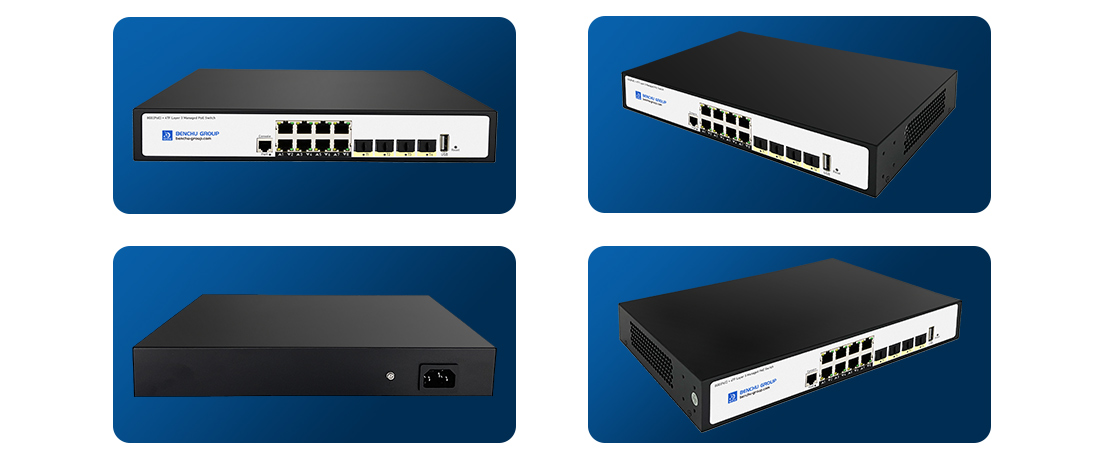 8 port PoE switch