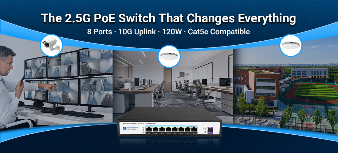 Why This 8-Port 2.5G PoE Switch with 10G Uplink Is a Game-Changer for SMBs
