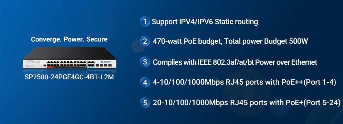 Layer 2 managed switch Layer 2 managed switch