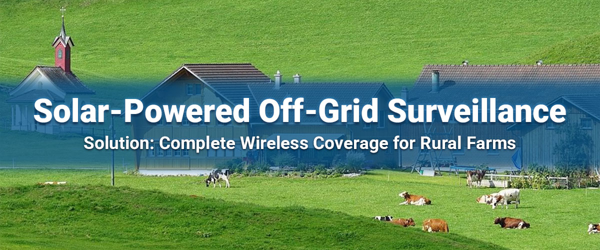 Solar-Powered Off-Grid Surveillance Solution